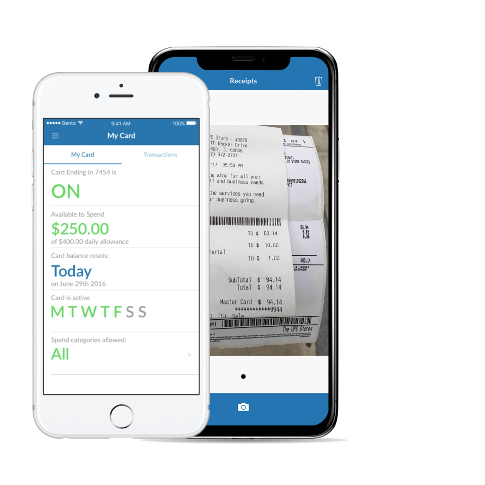 screenshot of Bento for Business